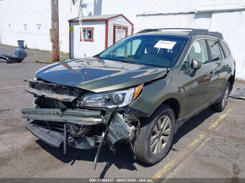 2017 Subaru Outback 2.5I Premium VIN: 4S4BSAFC0H3307409 Lot: 39364337