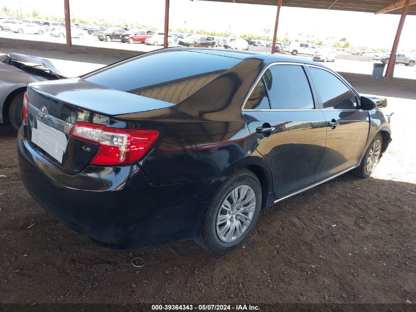 2014 Toyota Camry Le VIN: 4T4BF1FK9ER424834 Lot: 39364343