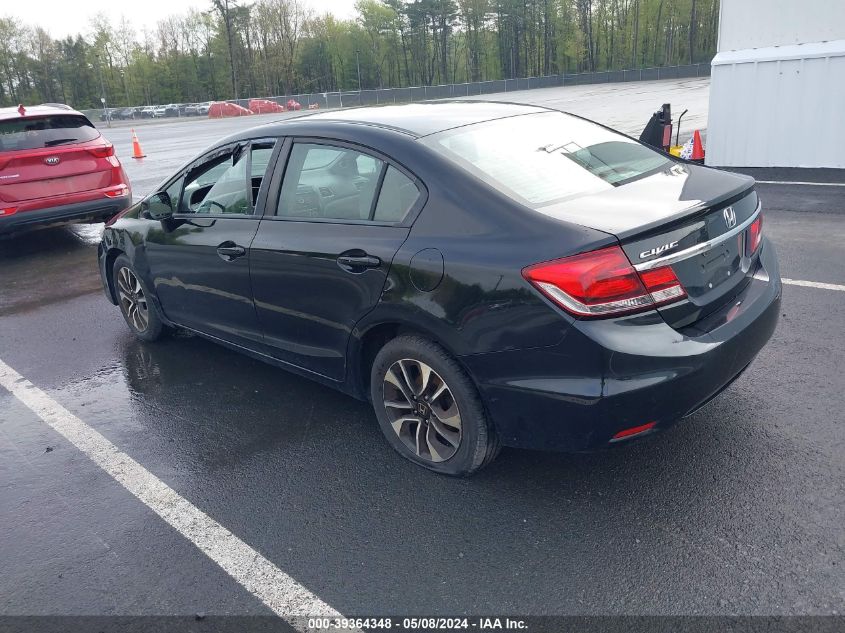 19XFB2F83DE206536 | 2013 HONDA CIVIC