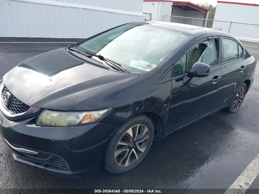 19XFB2F83DE206536 | 2013 HONDA CIVIC