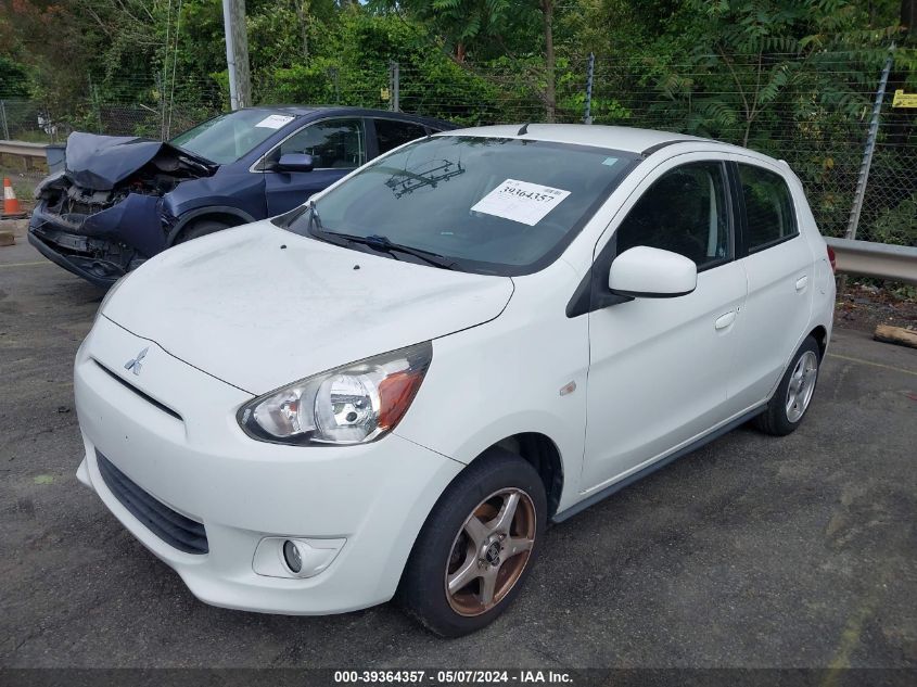 2014 Mitsubishi Mirage Es VIN: ML32A4HJ1EH004841 Lot: 39364357