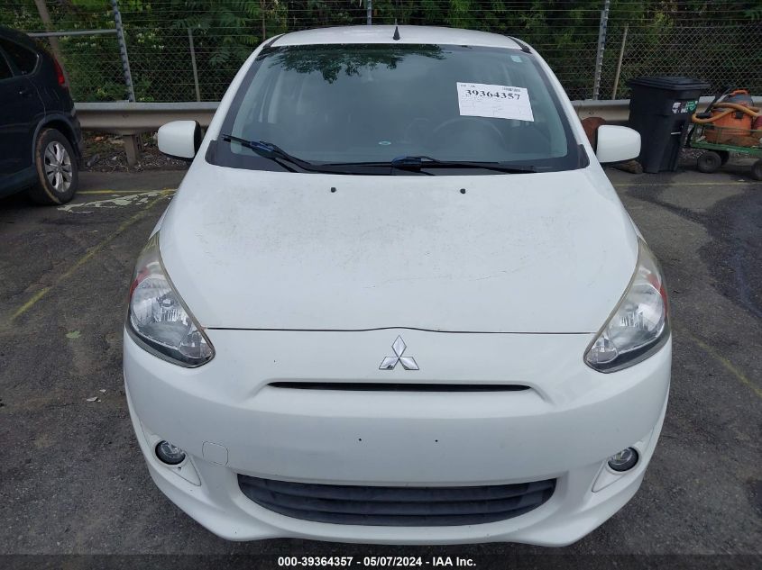 2014 Mitsubishi Mirage Es VIN: ML32A4HJ1EH004841 Lot: 39364357