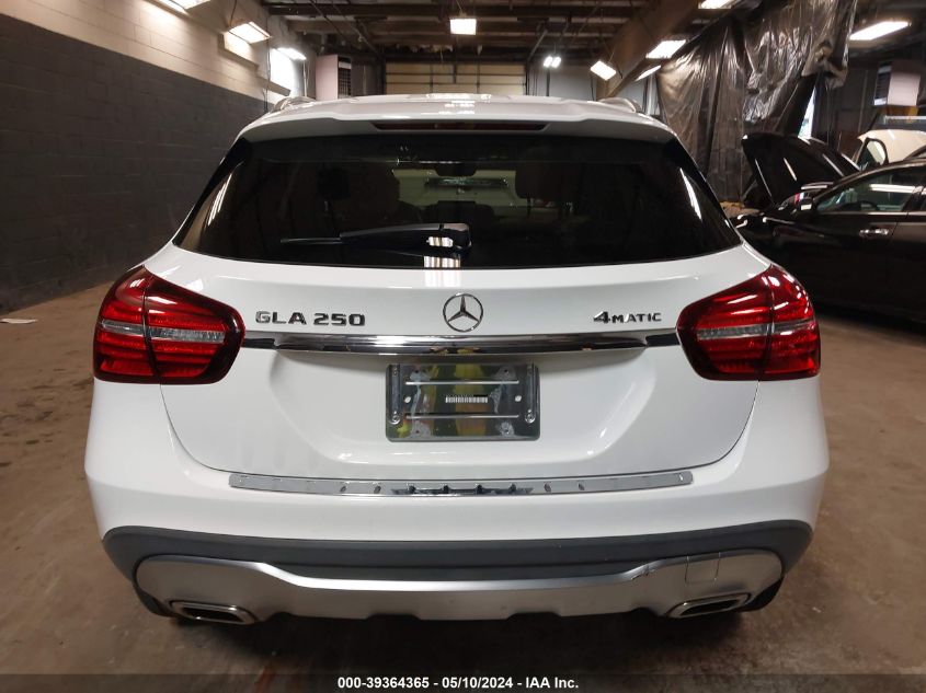 2019 Mercedes-Benz Gla 250 4Matic VIN: WDCTG4GB7KJ543795 Lot: 39364365