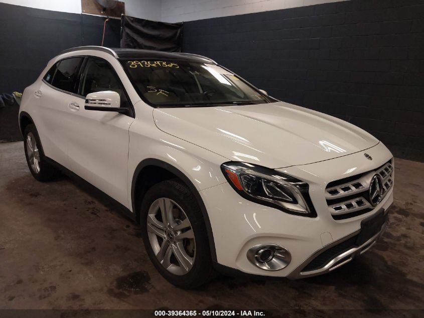 2019 Mercedes-Benz Gla 250 4Matic VIN: WDCTG4GB7KJ543795 Lot: 39364365