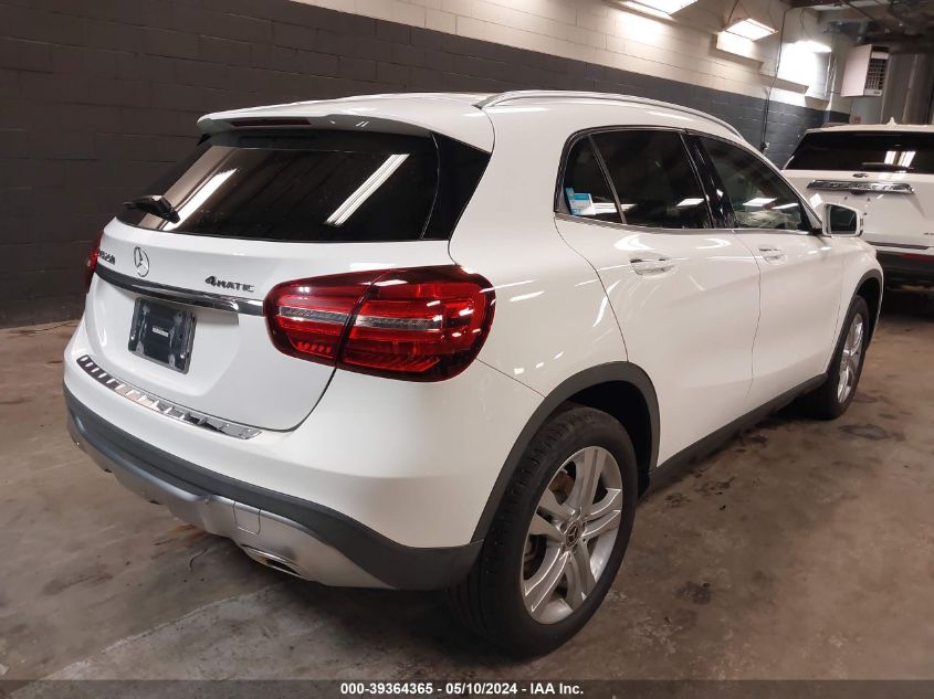 2019 Mercedes-Benz Gla 250 4Matic VIN: WDCTG4GB7KJ543795 Lot: 39364365