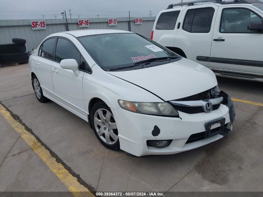 2009 Honda Civic Lx VIN: 2HGFA16549H361547 Lot: 39364372