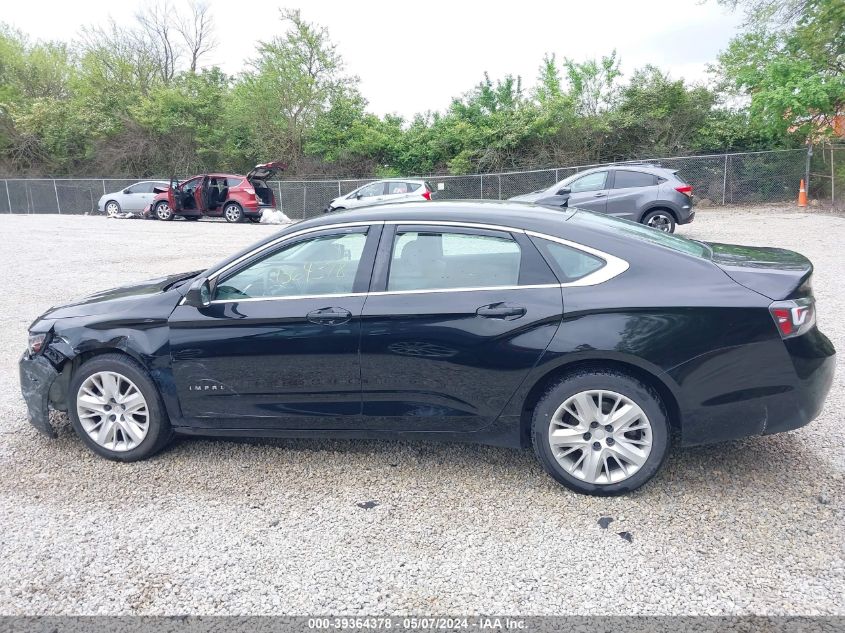 2016 Chevrolet Impala 1Fl VIN: 2G11X5SA9G9108404 Lot: 39364378