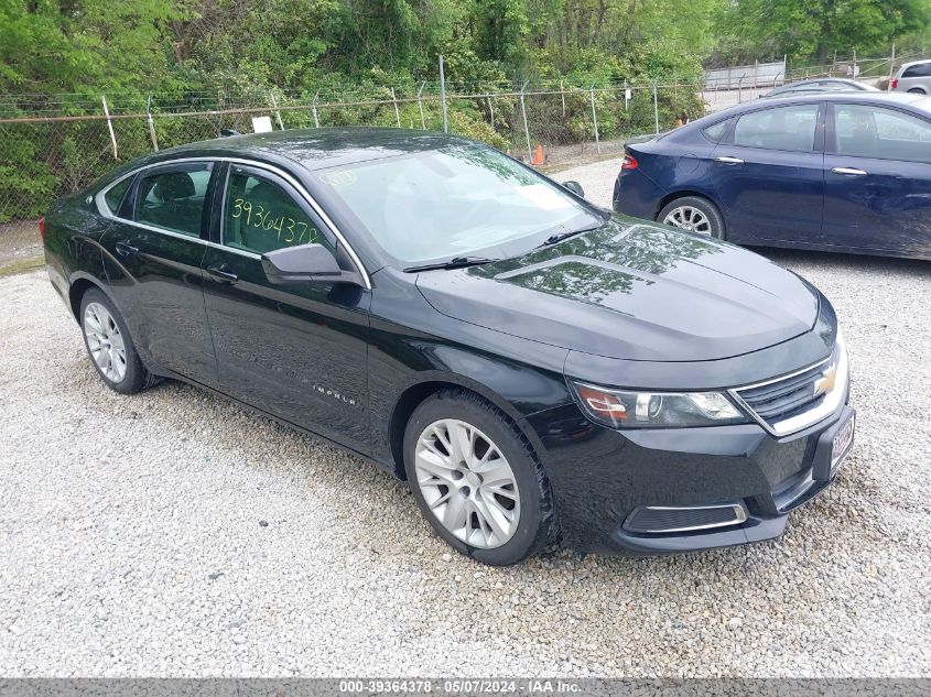 2016 Chevrolet Impala 1Fl VIN: 2G11X5SA9G9108404 Lot: 39364378