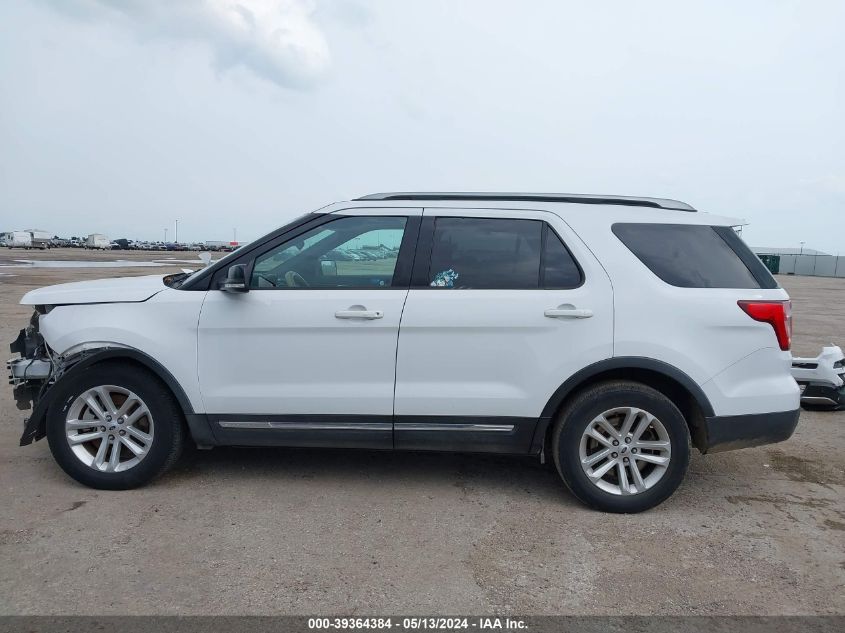 2017 Ford Explorer Xlt VIN: 1FM5K7D82HGC54445 Lot: 39364384