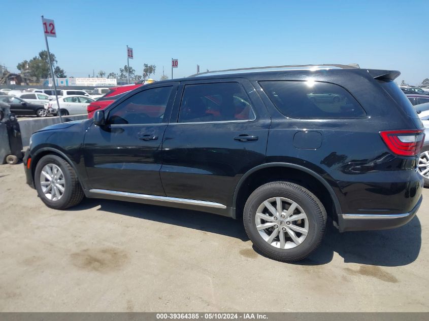 2021 Dodge Durango Sxt Plus Rwd VIN: 1C4RDHAG4MC884776 Lot: 39364385