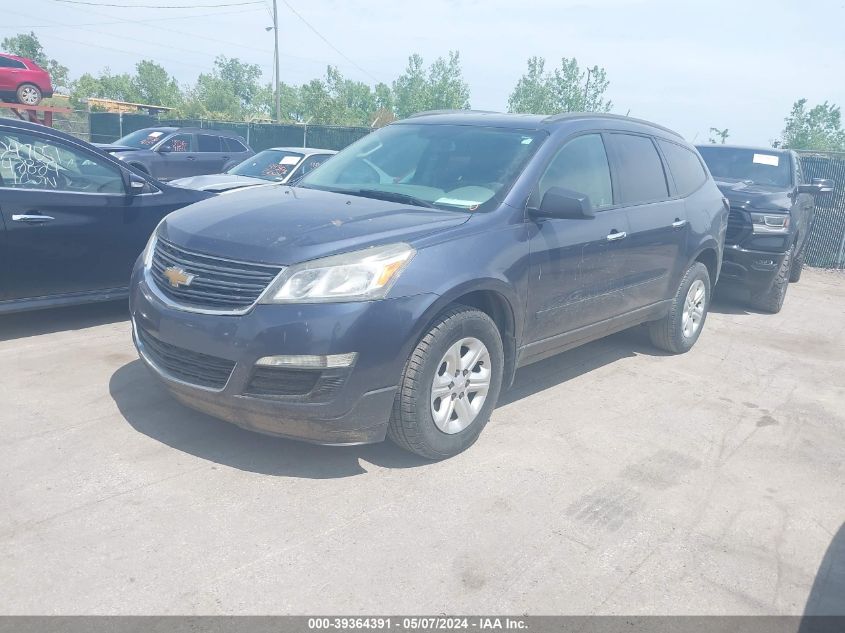 2013 Chevrolet Traverse Ls VIN: 1GNKRFED7DJ129714 Lot: 39364391