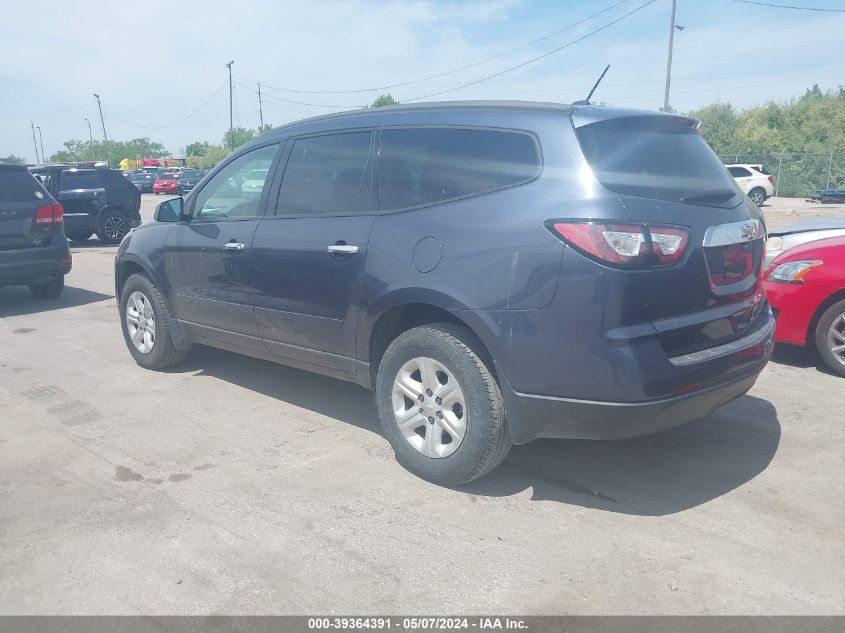 2013 Chevrolet Traverse Ls VIN: 1GNKRFED7DJ129714 Lot: 39364391