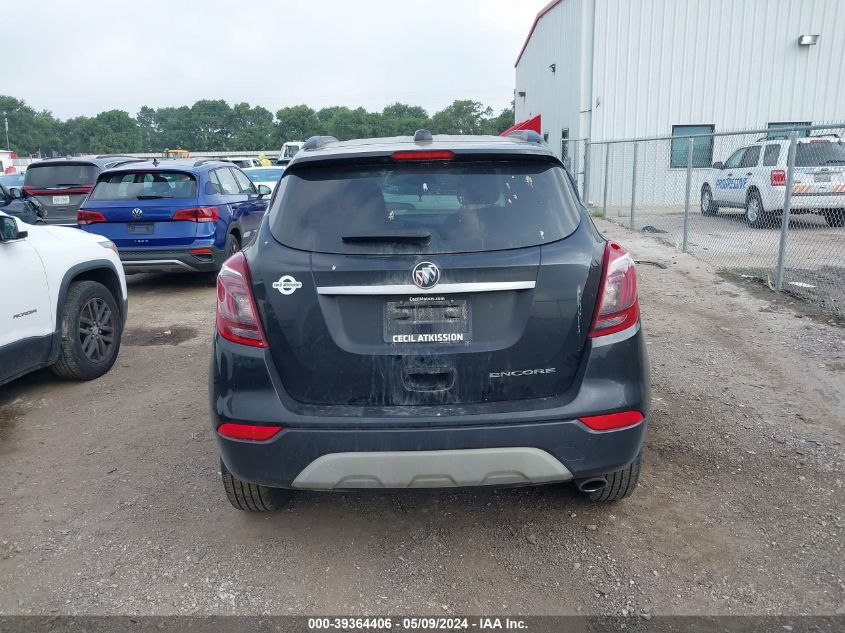 2019 Buick Encore Fwd Preferred VIN: KL4CJASB2KB751892 Lot: 39364406