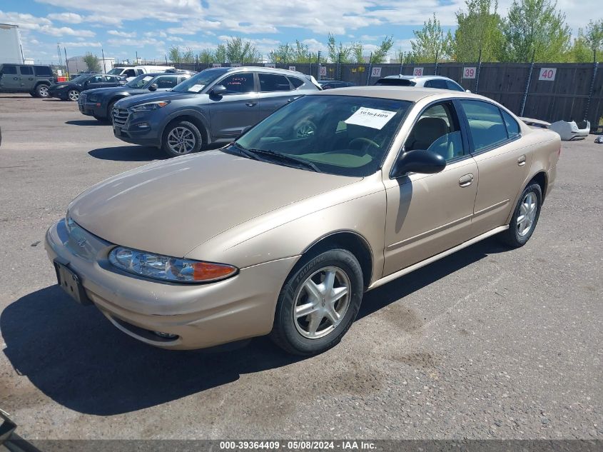 2003 Oldsmobile Alero Gl1 VIN: 1G3NL52E23C119285 Lot: 39364409