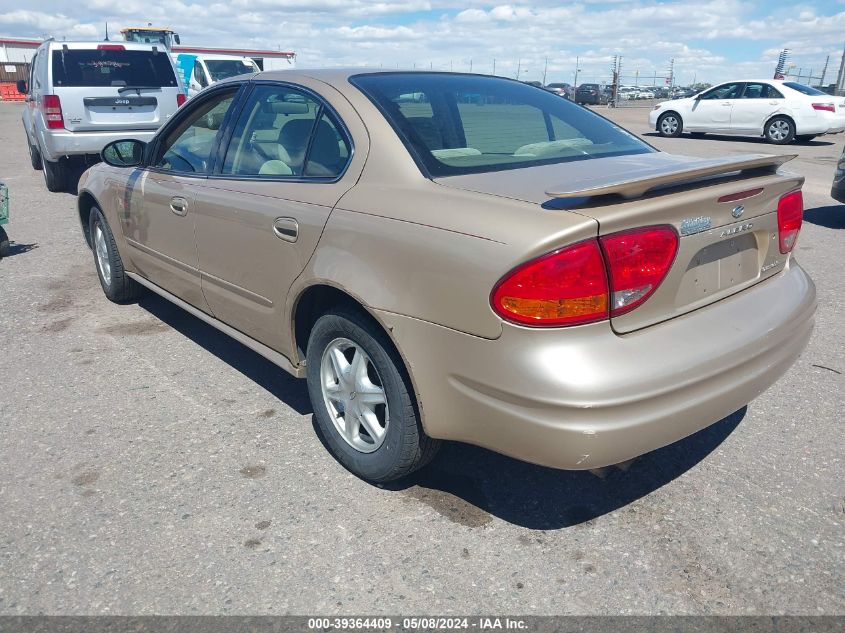 2003 Oldsmobile Alero Gl1 VIN: 1G3NL52E23C119285 Lot: 39364409