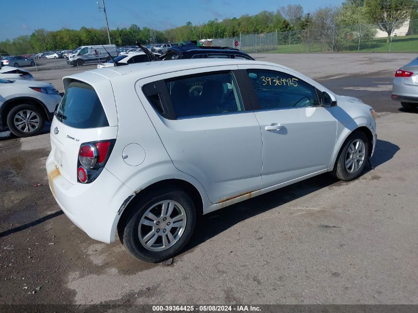 2012 Chevrolet Sonic 1Lt VIN: 1G1JD6SH1C4214368 Lot: 39364425