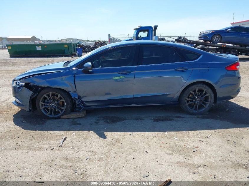 2018 FORD FUSION SE - 3FA6P0HD0JR240671