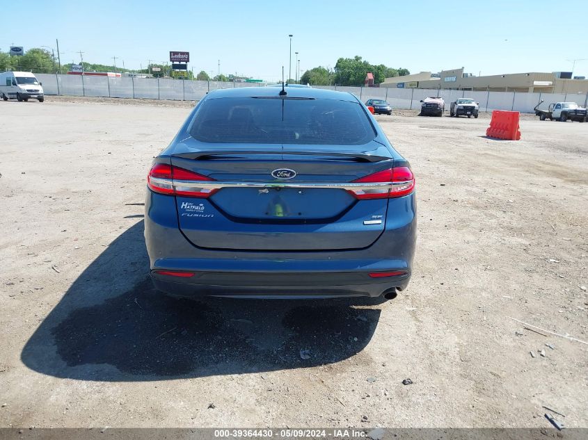 2018 FORD FUSION SE - 3FA6P0HD0JR240671