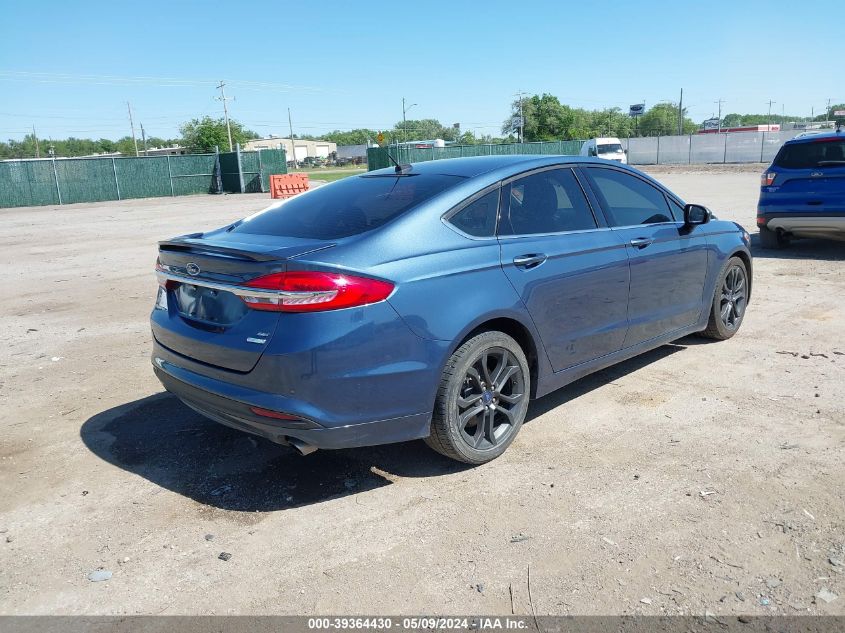 2018 FORD FUSION SE - 3FA6P0HD0JR240671