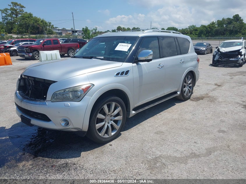 2012 Infiniti Qx56 VIN: JN8AZ2NE6C9016993 Lot: 39364436