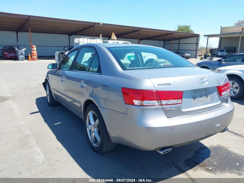 2007 Hyundai Sonata Limited/Se V6 VIN: 5NPEU46F27H173271 Lot: 39364446