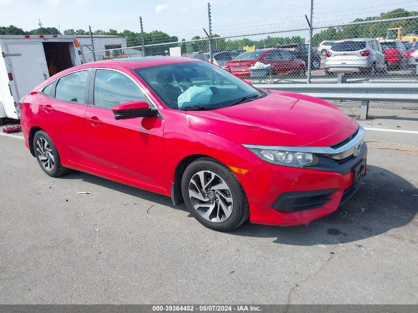 2016 Honda Civic Ex VIN: 2HGFC2F78GH561507 Lot: 39364452