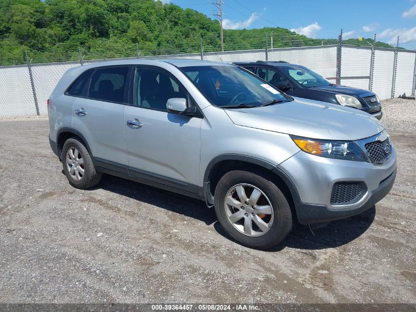 2013 Kia Sorento Lx VIN: 5XYKT3A10DG371975 Lot: 39364457