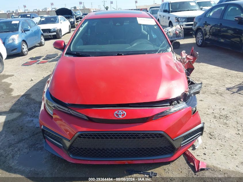 2020 Toyota Corolla Se VIN: 5YFP4RCE3LP033700 Lot: 39364484