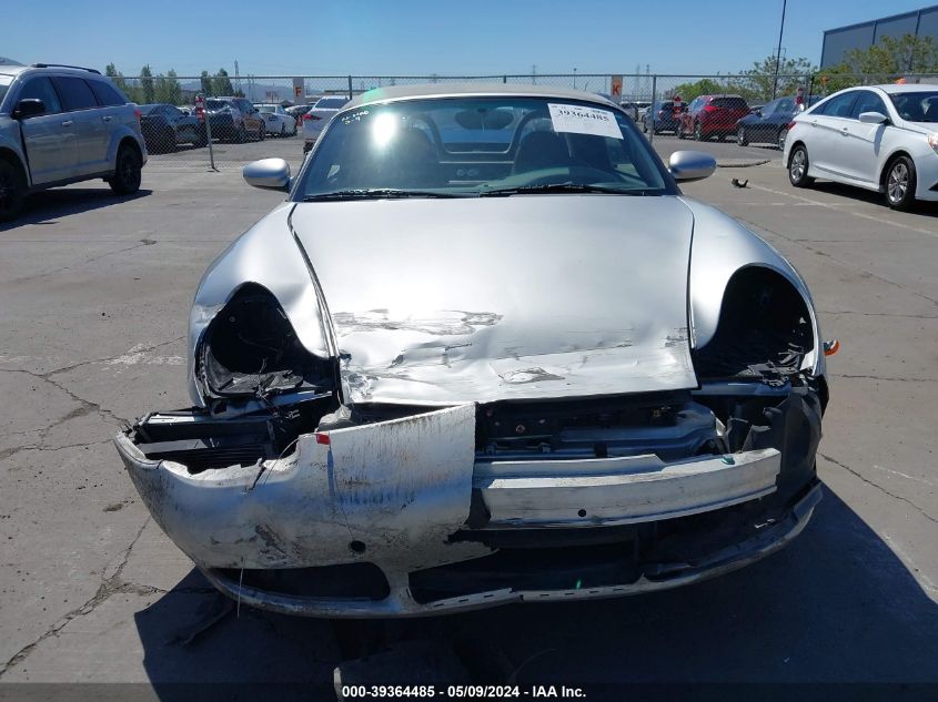 2002 Porsche Boxster S VIN: WP0CB29882U663954 Lot: 39364485