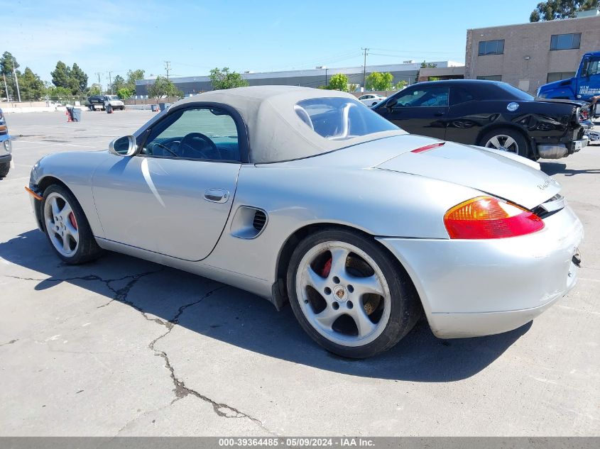 2002 Porsche Boxster S VIN: WP0CB29882U663954 Lot: 39364485