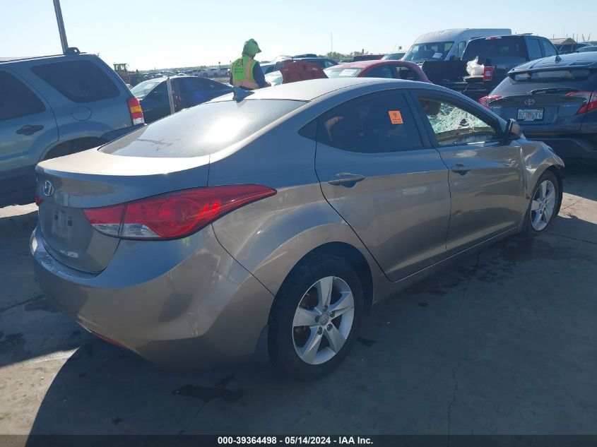 2013 Hyundai Elantra Gls VIN: 5NPDH4AE6DH338670 Lot: 39364498