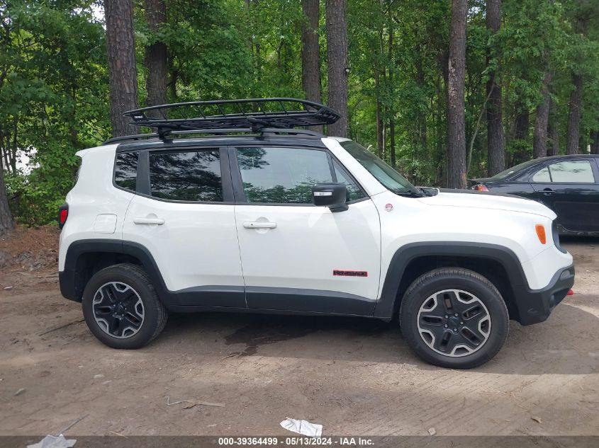 2016 Jeep Renegade Trailhawk VIN: ZACCJBCT8GPD35667 Lot: 39364499