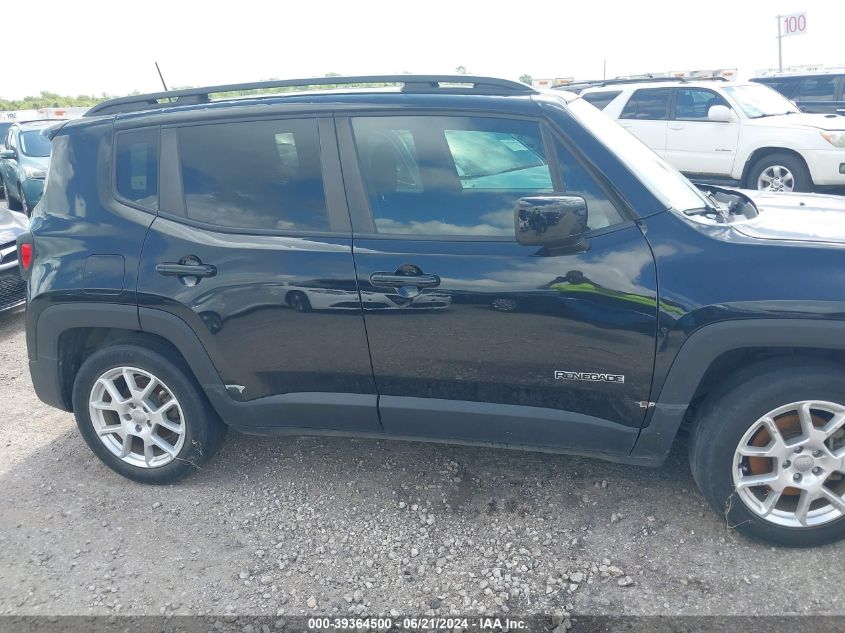 2020 Jeep Renegade Latitude Fwd VIN: ZACNJABBXLPL54272 Lot: 39364500