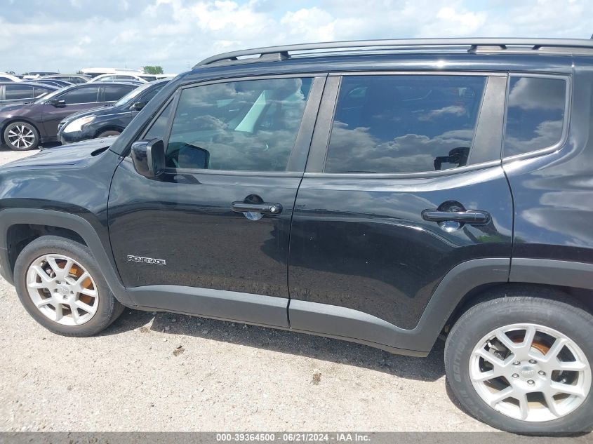 2020 Jeep Renegade Latitude Fwd VIN: ZACNJABBXLPL54272 Lot: 39364500