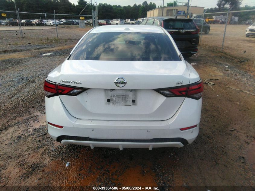 2020 Nissan Sentra Sv Xtronic Cvt VIN: 3N1AB8CV8LY236428 Lot: 39364506