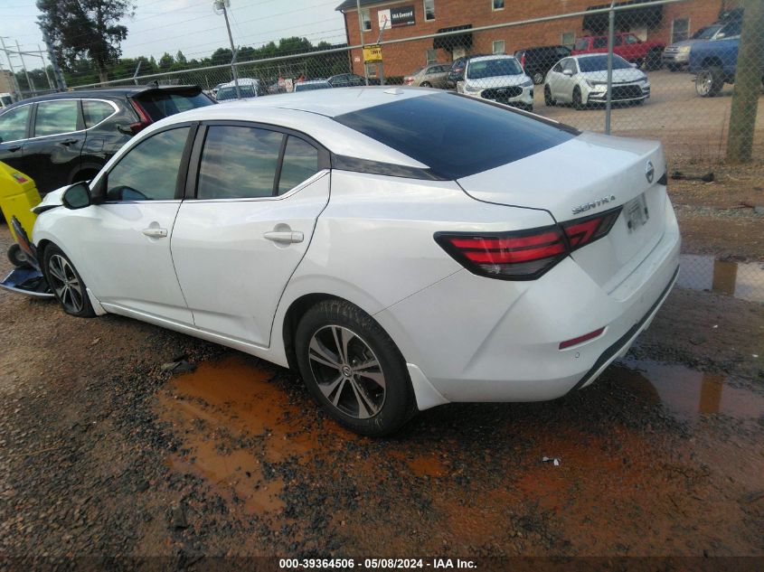 2020 Nissan Sentra Sv Xtronic Cvt VIN: 3N1AB8CV8LY236428 Lot: 39364506