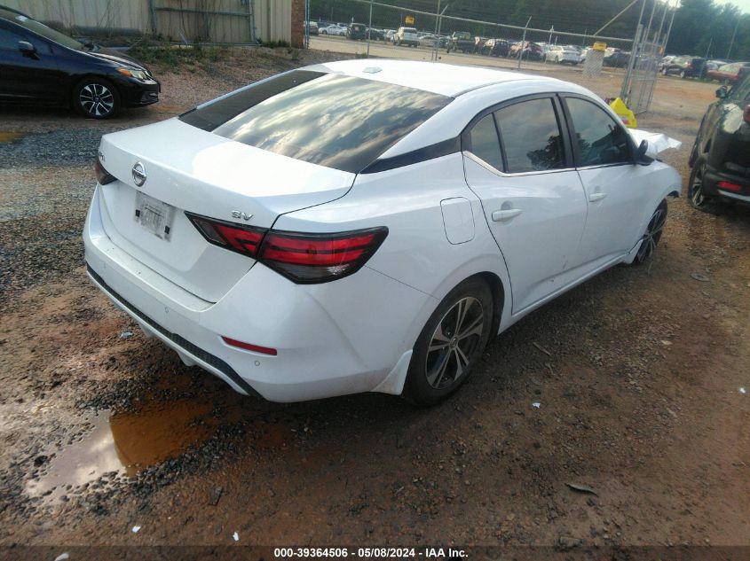 2020 Nissan Sentra Sv Xtronic Cvt VIN: 3N1AB8CV8LY236428 Lot: 39364506