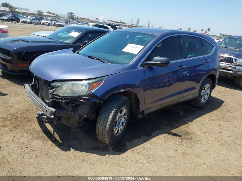 2013 HONDA CR-V LX - 5J6RM3H34DL029950