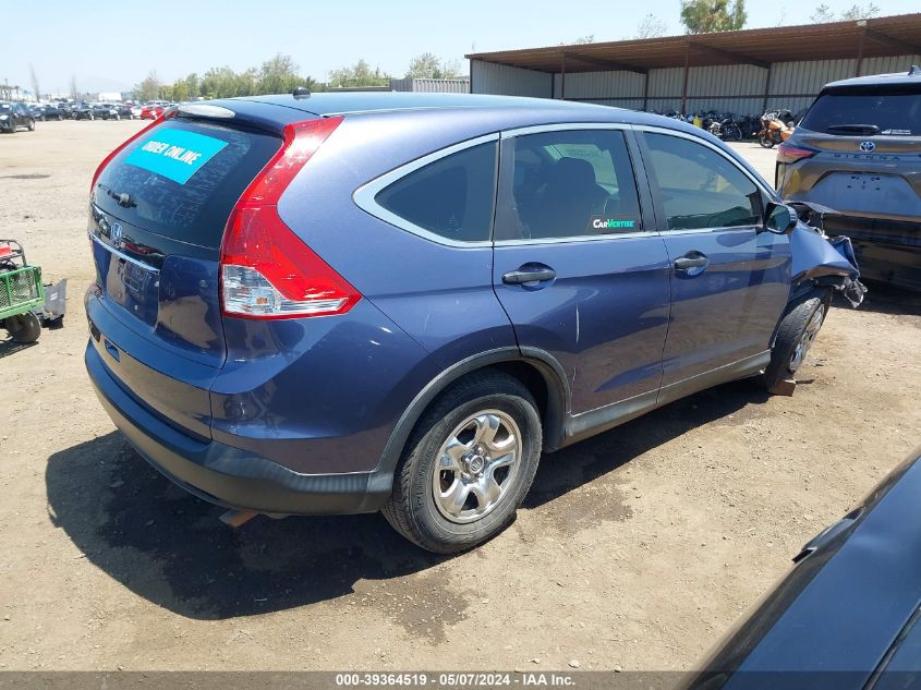 2013 HONDA CR-V LX - 5J6RM3H34DL029950