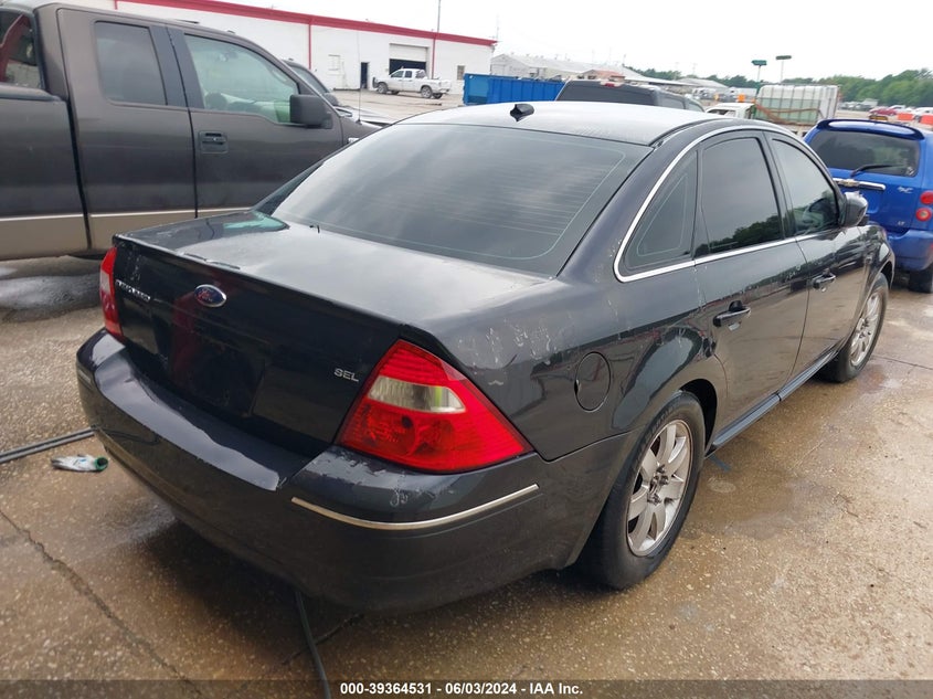 2007 Ford Five Hundred Sel VIN: 1FAHP24157G108554 Lot: 39364531