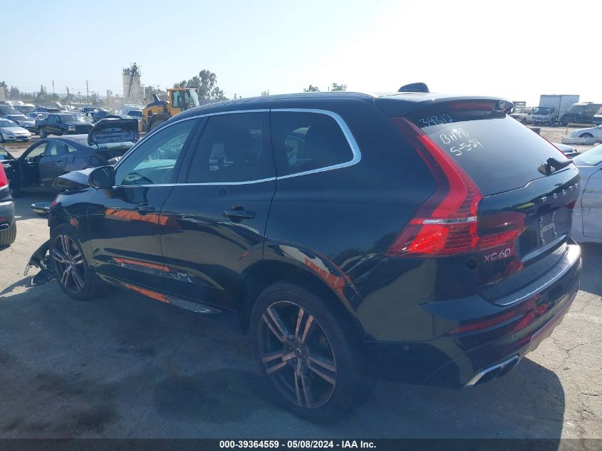 2019 Volvo Xc60 T6 Momentum VIN: YV4A22RK4K1352698 Lot: 39364559