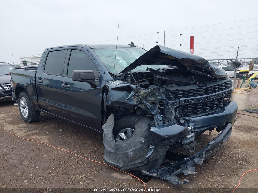 VIN 3GCPWBEH4LG100688 2020 CHEVROLET SILVERADO 1500 2WD  SHORT BED CUSTOM