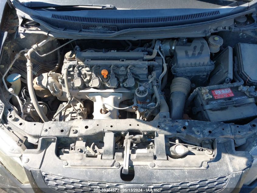 2012 Honda Civic Ex-L VIN: 2HGFG3B0XCH500155 Lot: 39364577