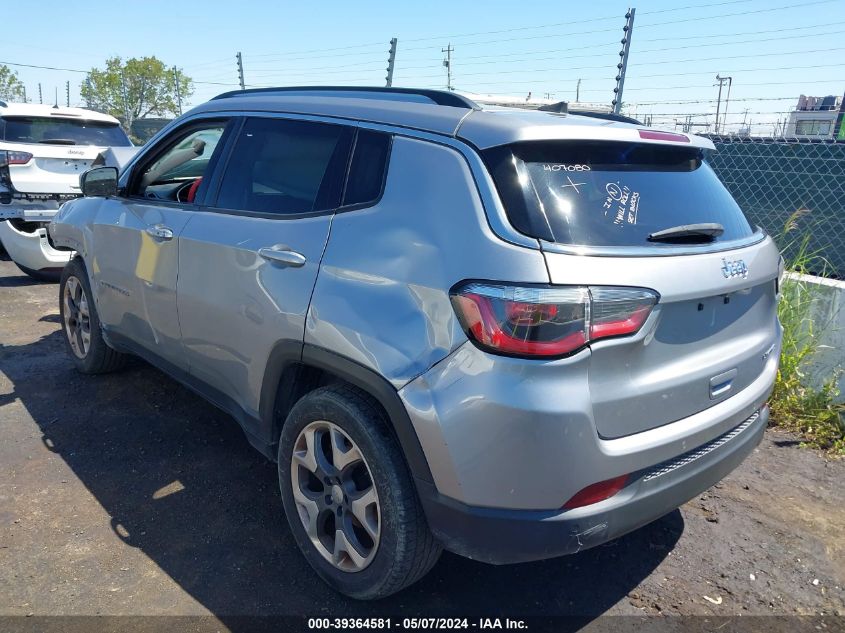 2018 Jeep Compass Limited Fwd VIN: 3C4NJCCB0JT407080 Lot: 39364581