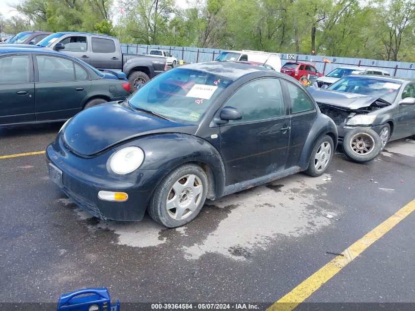 1999 Volkswagen New Beetle Gls VIN: 3VWCA21C9XM429818 Lot: 39364584