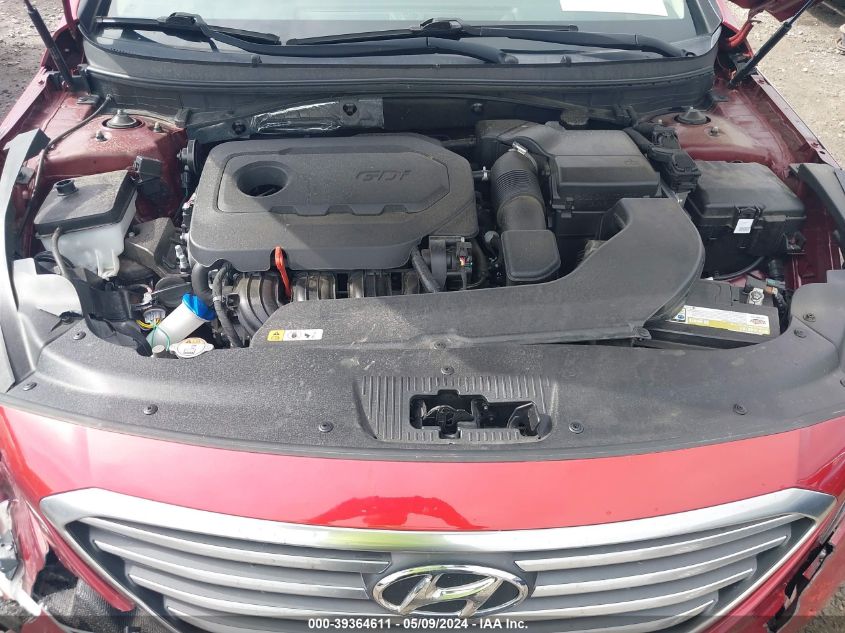 2016 Hyundai Sonata Se VIN: 5NPE24AF1GH328826 Lot: 39364611