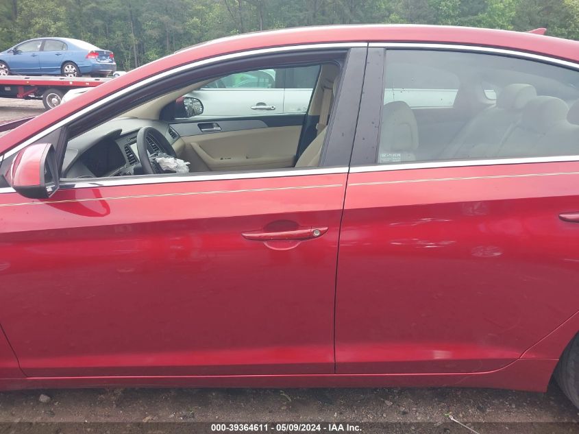 2016 Hyundai Sonata Se VIN: 5NPE24AF1GH328826 Lot: 39364611