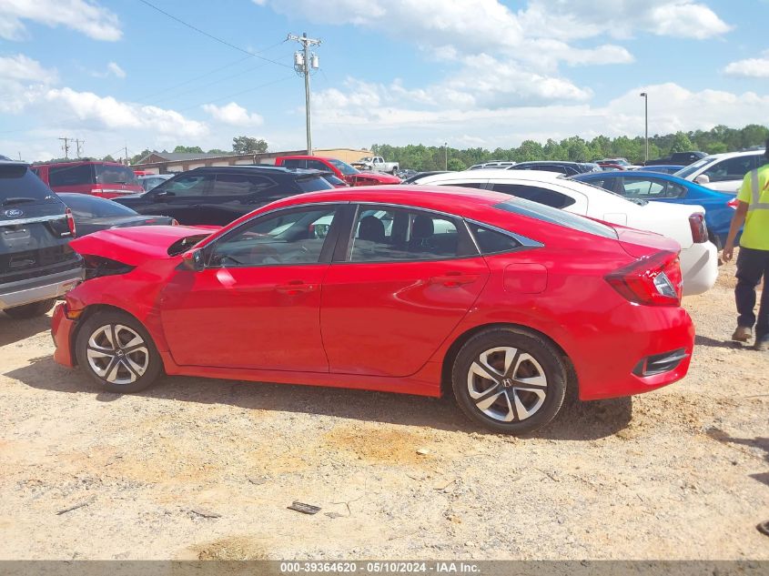 2018 Honda Civic Lx VIN: 2HGFC2F59JH520891 Lot: 39364620