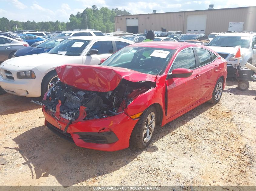 2018 Honda Civic Lx VIN: 2HGFC2F59JH520891 Lot: 39364620