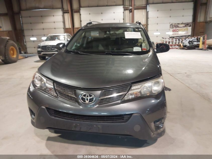 2015 Toyota Rav4 Le VIN: JTMBFREV0FD160848 Lot: 39364636